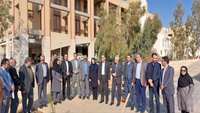 مراسم درخت‌کاری به مناسبت روز دانشجو و گرامیداشت یاد دانشجویان جان‌باختگان سانحه دانشکده پیراپزشکی برگزار شد