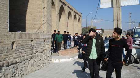  بازدید از کاروانسرای لاسجرد به مناسبت روز دانشجو 
